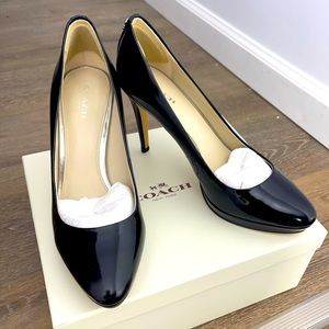 Coach high heels size 8